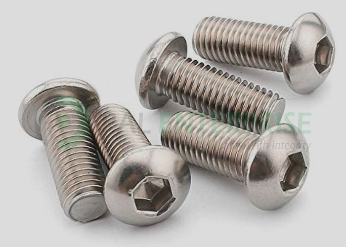 Brass Mushroom Combination Head Screw